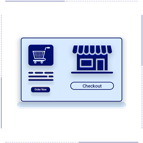 ecommerce for products with checkout