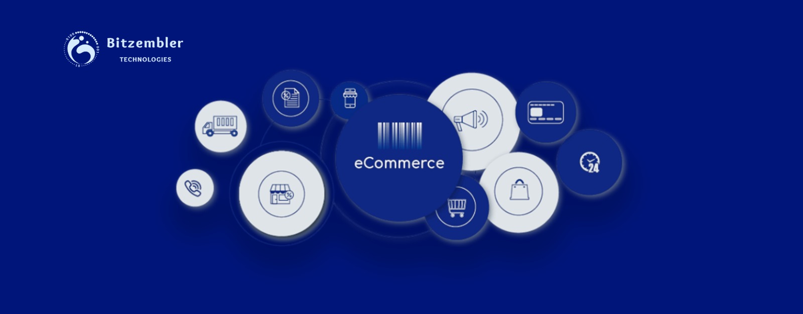 Elements of e-commerce to reach target audiences.